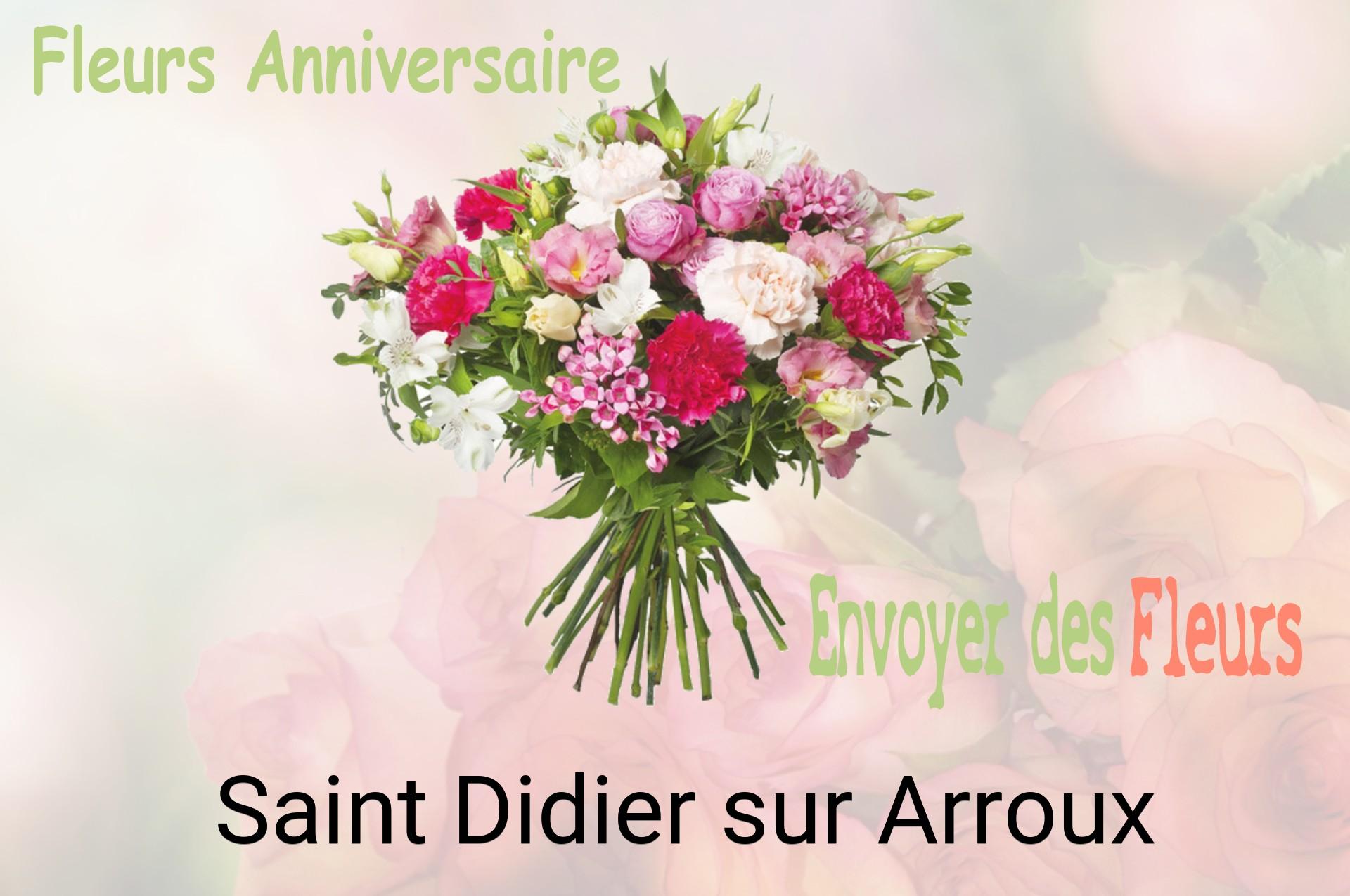 Bouquet de fleurs d’anniversaire livré à Saint-Didier-sur-Arroux