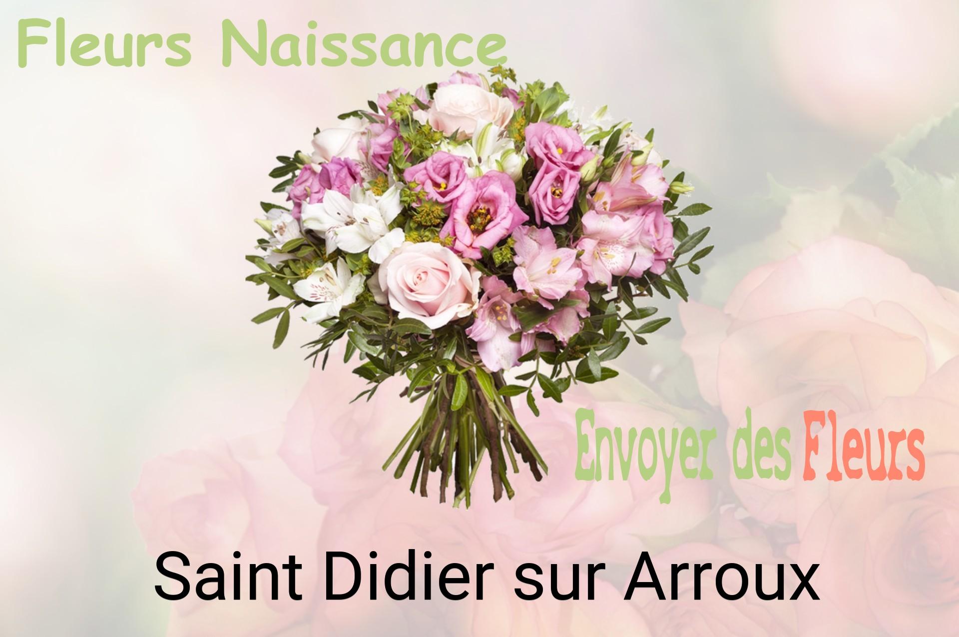 Bouquet de fleurs de naissance livré à Saint-Didier-sur-Arroux